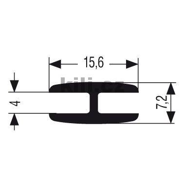 V�ce informac� o v�robku Li�ta na z�da  H 1078 b�l� - P04/02 - 2m