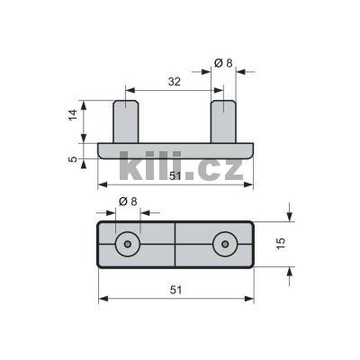 Kluz�k podno�e nar�ec� hn�d�