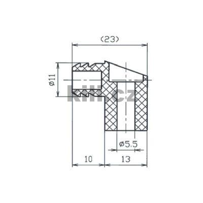 Upev�ovac� element �ern�
