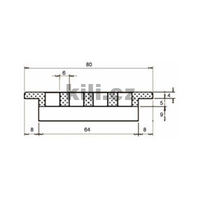 M��ka v�trac� LG 080-550 dub masiv