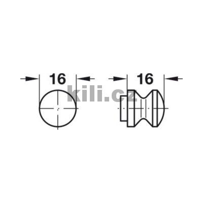 �chytka pro Push-Lock b�l�