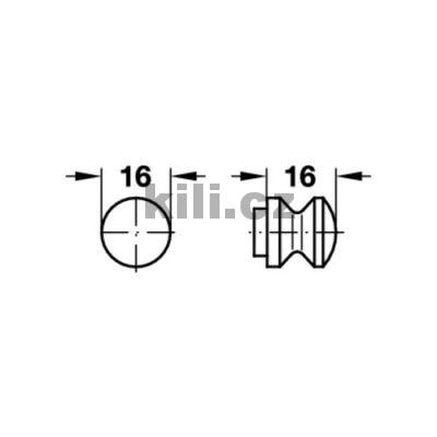 Push-Lock �chytka matn� Nikl