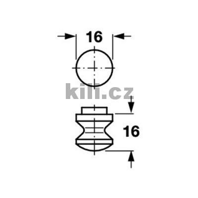 Push-Lock �chytka matn� Nikl