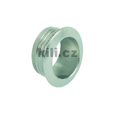 Rozeta Push-Lock 19 mm nikl mat