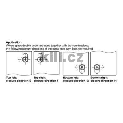 Protikus pro z�mek na sklo