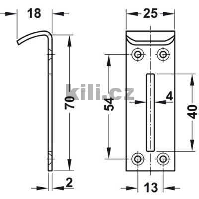 Z�mky pro uzamykac� sk���ky pro visac� z�mky