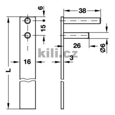 Centr�ln� zamykac� ty�