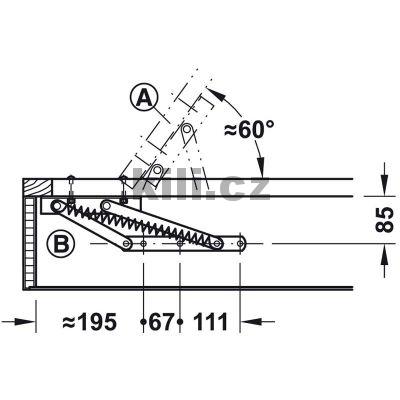 Pru�ina pro p�edpru�en� kov�n� 155mm