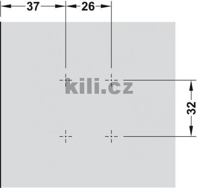 K��ov� mont�n� podlo�ka ocel nikl  0 mm