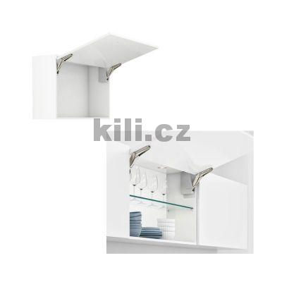 V�klop Free flap 1.7, sada model A, 107�, krytka antracit