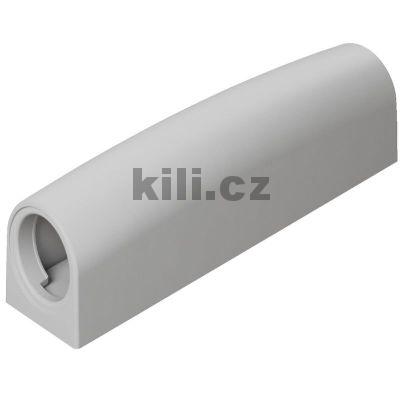 Pouzdro pro vyhazova� Push to open k p�i�roubov�n� pr�m�r 10 x 60 mm, sv�tle �ed�