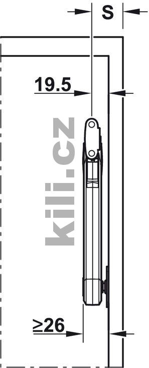 V�klopn� syst�m Huwilift Maxi - model A