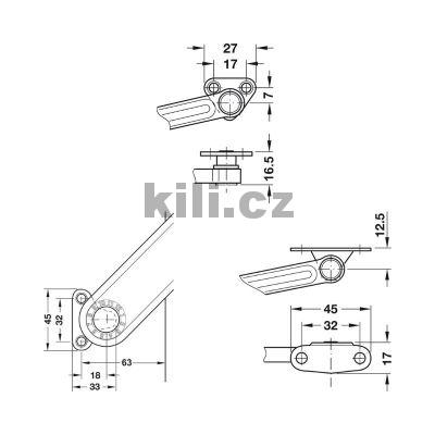 V�klop MAXI model D nikl bez p��chytek