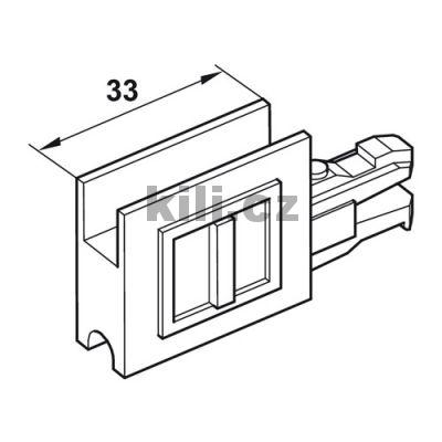 �chytka Slido Design 25, st��brn�