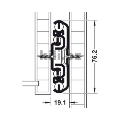Kuli�kov� plnov�suv s aretac� 260F, bo�n� mont�, 500 mm, a� 310 kg, ocel