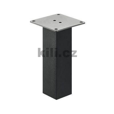 Konzole barov�, rovn�, hranat�, v��ka 170 mm, RAL 9005 �ern�