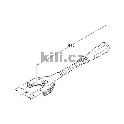 Nastavovac� n�stroj H�fele AXILO 78 Light Tool