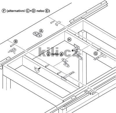 Kov�n� pro rozkl�dac� st�l