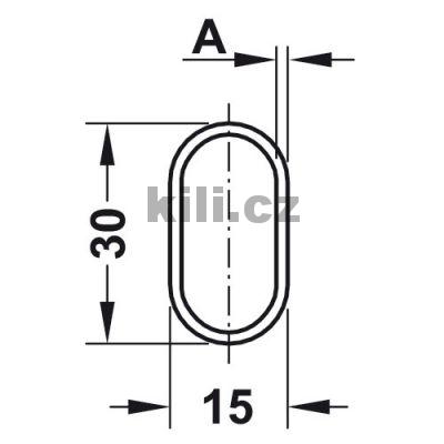�atn� ty� ov�l 1200 mm