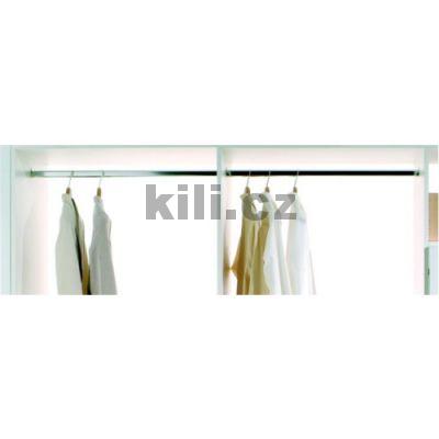 H��ek na �atn� ty�, b�l� plast 30 x 15 x 250 mm