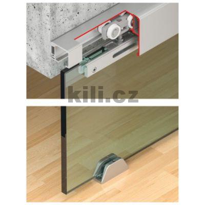 Kov�n� pro posuvn� dve�e, Slido D-Line11 50J, bez pojezdov� kolejnice