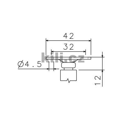 Kole�ko Rollyx �ern� s brzdou BA50 + plotni�ka D42k