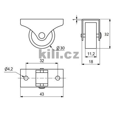Kole�ko pevn� 30 �ern�