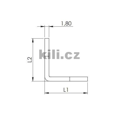 �heln�k bez prolisu 20 mm , 2 otvory