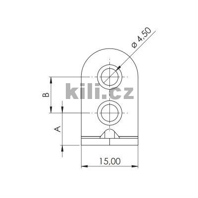 �heln�k s prolisem 70 mm , 4 otvory