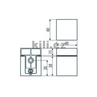 Nosi� polic hranat� - vzhled nerez brou�en� - V�prodej jen do vyprod�n� z�sob!