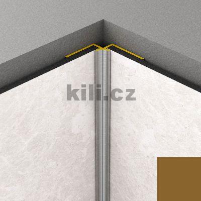 V�ce informac� o v�robku ROCKO profil vnit�n� rohov� Bronze (Bronzov�)