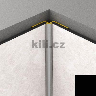 V�ce informac� o v�robku ROCKO profil vnit�n� rohov� Black (�ern�)