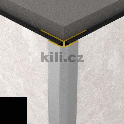 V�ce informac� o v�robku ROCKO profil vn�j�� rohov� Black (�ern�)