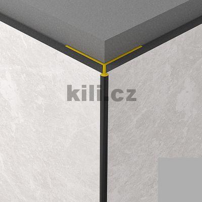 V�ce informac� o v�robku ROCKO profil A vn�j�� roh Silver (St��brn�) �hel 45�