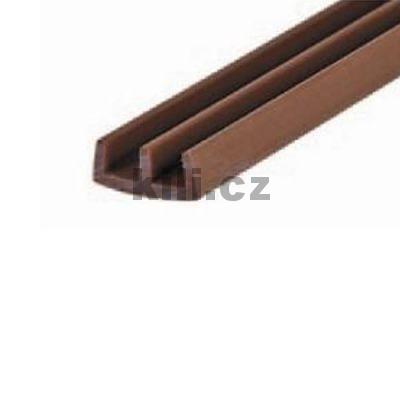 V�ce informac� o v�robku Pojezdov� profil spodn� pro sklo - hn�d�-buk P17/B/13-2 m
