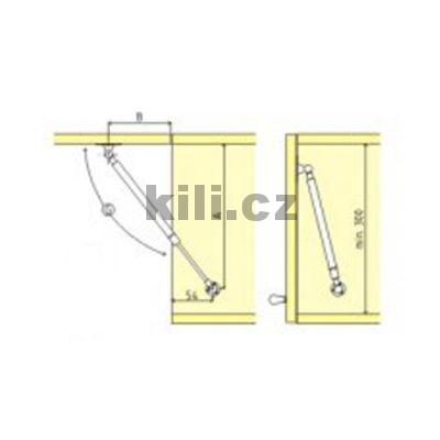 Plynov� vzp�ra KILI CHILLI 150N