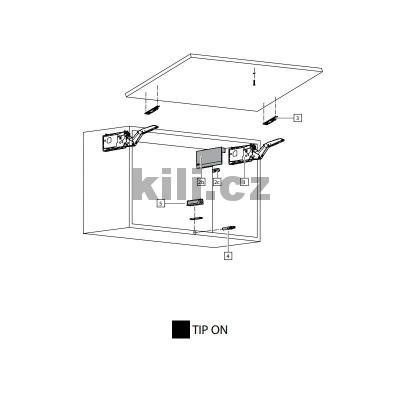 V�klop Aventos HK TOP TIP-ON