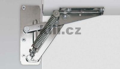 V�ce informac� o v�robku V�klopn� kov�n� Lift 90, nosnost 4,6 kg, s pru�inu lze se��dit od 80 N do 220 N, sada L+P