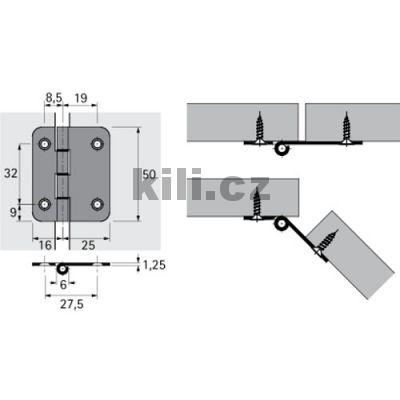 Z�v�s 625 skl�dan� dve�e