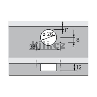 Z�v�s INTERMAT 9924 nalo�en� 95� miska 26mm