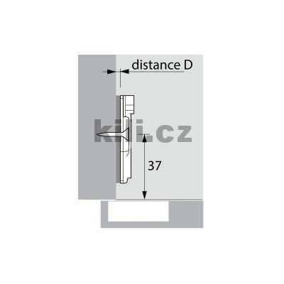 Podlo�ka SENSYS, 0mm, na vrut
