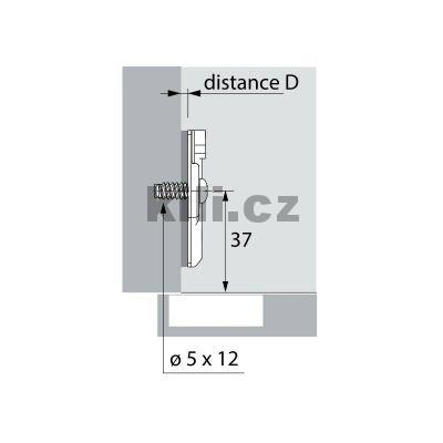 Podlo�ka SENSYS, 1,5mm, Euro�roub