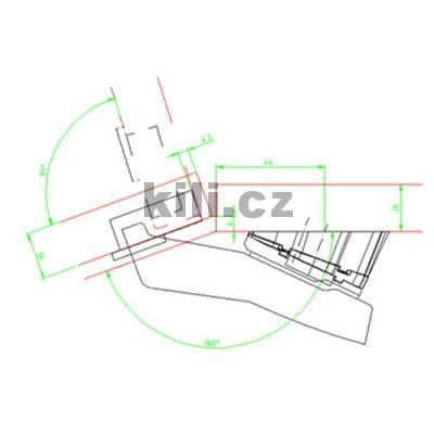 Podlo�ka �hlov� Sensys 5�, zinek-poniklov�n