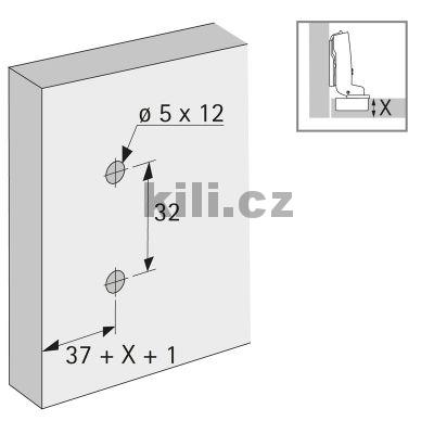 Podlo�ka 8099 d8 s euro�rouby