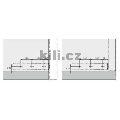 P2O pin, dlouh� zdvih, b�l�