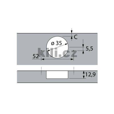 Z�v�s SENSYS 8645i nalo�en� 110� TH52 TMAV�, obsidi�n