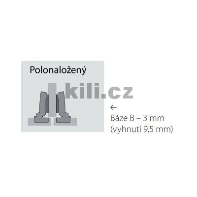 Z�v�s SENSYS 8645i polonalo�en� 110� TH52 TMAV�, obsidi�n