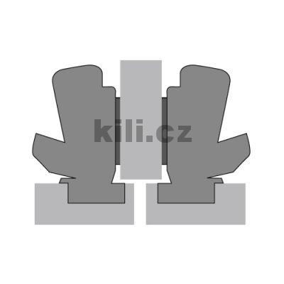 Z�v�s SENSYS s miskou v designu  INTERMAT 8657 165� polonalo�en� na vrut 52 mm