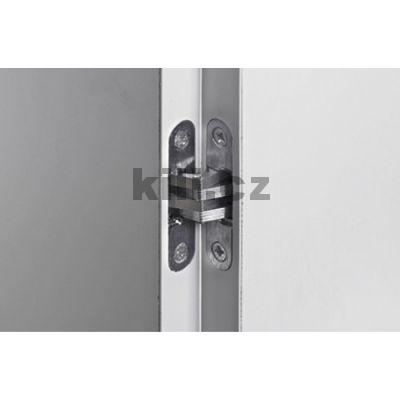 V�ce informac� o v�robku Z�v�s pro skl�dan� dve�e tlou��ku 22-30 mm, 180�, brou�en� nerezov� ocel