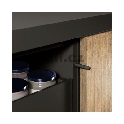 Push to open pin do hrany dlouh� antracitov�